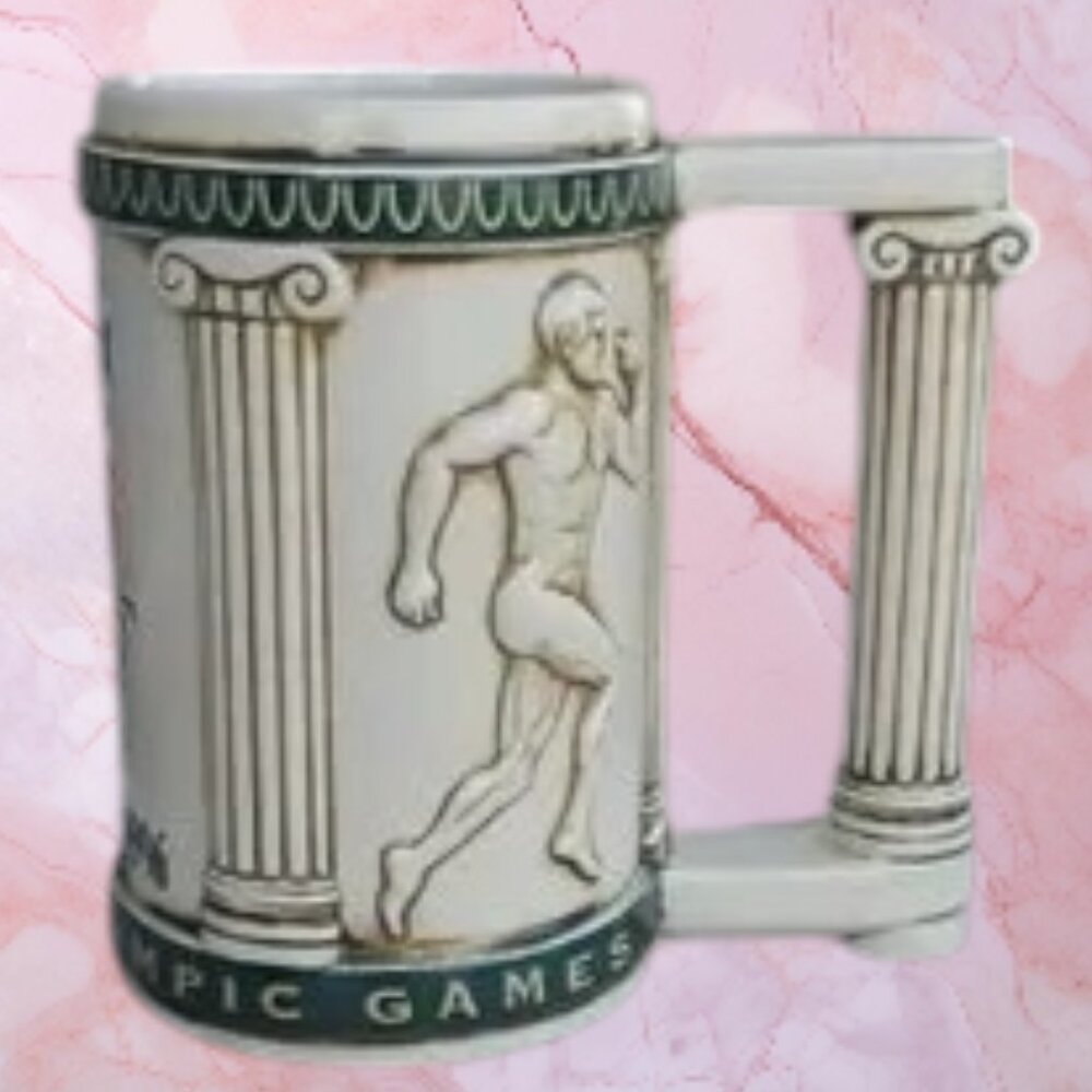 Vintage 1996 Summer Olympics Mug | Anheuser-Busch Limited Edition | Atlanta Game